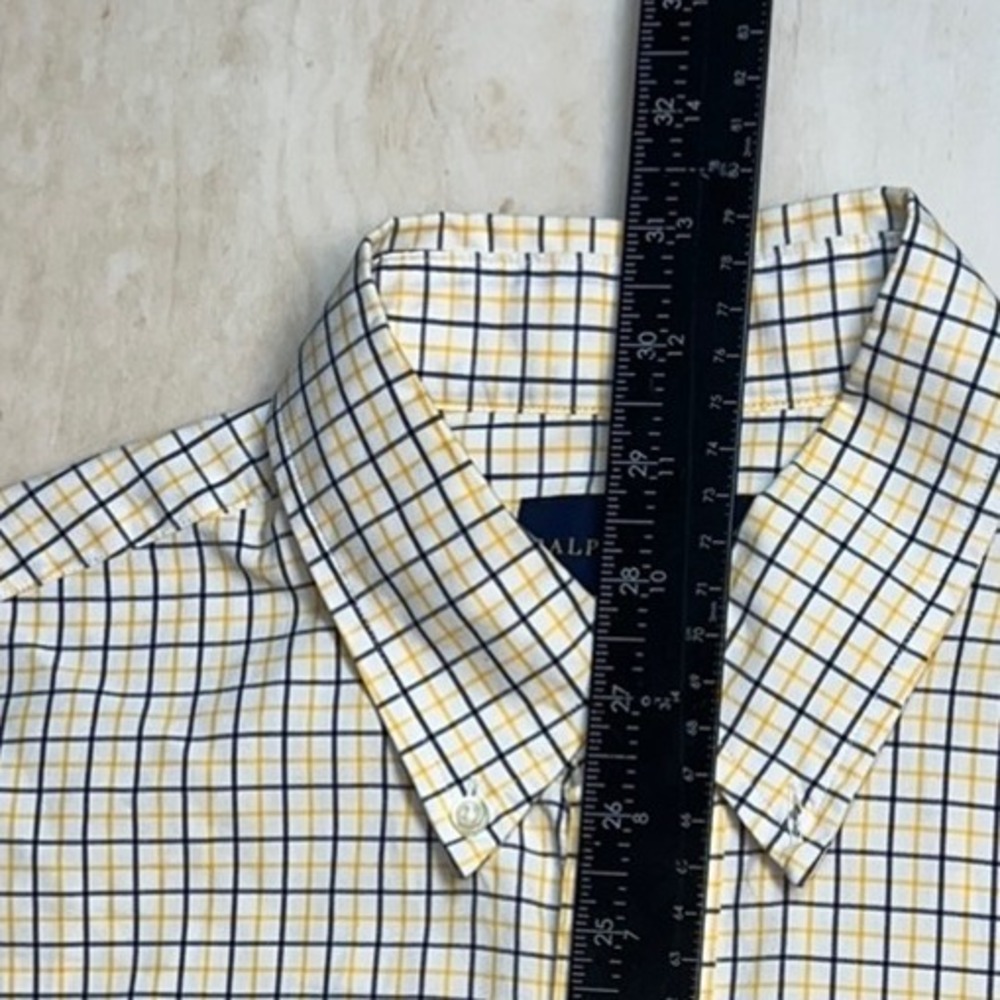 Ralph Lauren Medium Plaid Button Down Long Sleeve Shirt - Picture 5 of 12